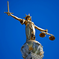 Statue of Justice - Thomas Campbell, P.C.